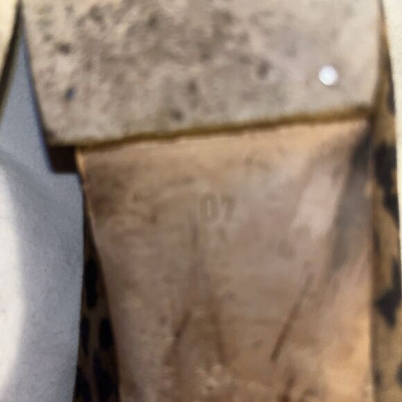 MANOLO BLAHNIK Leopard Suede Flats Classic‎ Ballet Size 40 - Picture 9 of 10